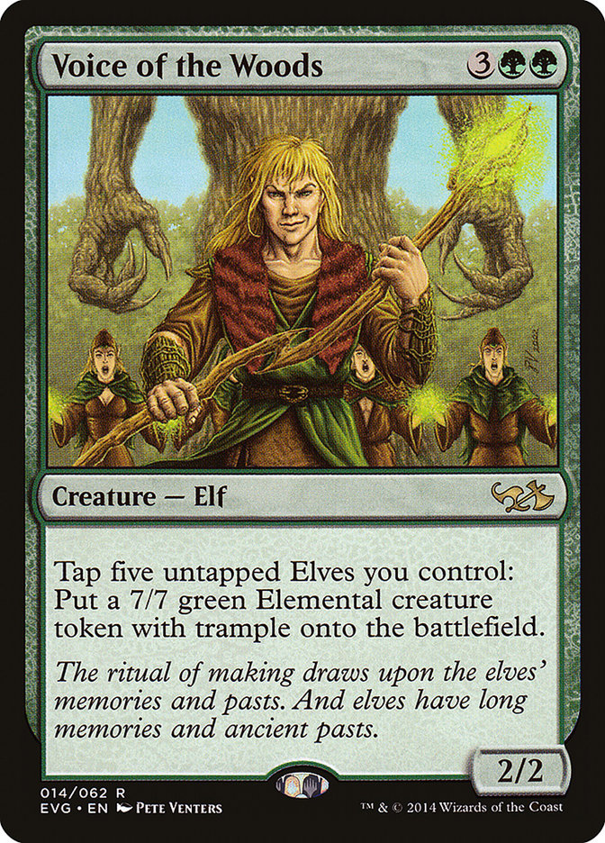 Voice of the Woods (Elves vs. Goblins) [Duel Decks Anthology] | Shuffle n Cut Hobbies & Games