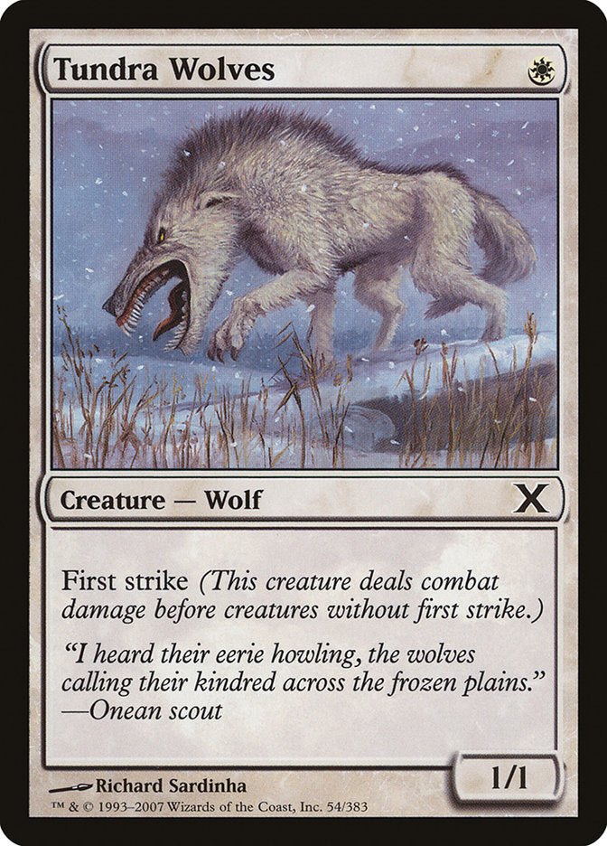 Tundra Wolves [Tenth Edition] | Shuffle n Cut Hobbies & Games