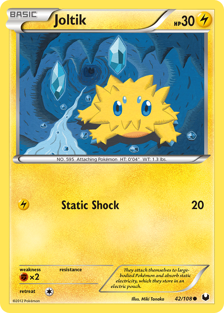 Joltik (42/108) [Black & White: Dark Explorers] | Shuffle n Cut Hobbies & Games