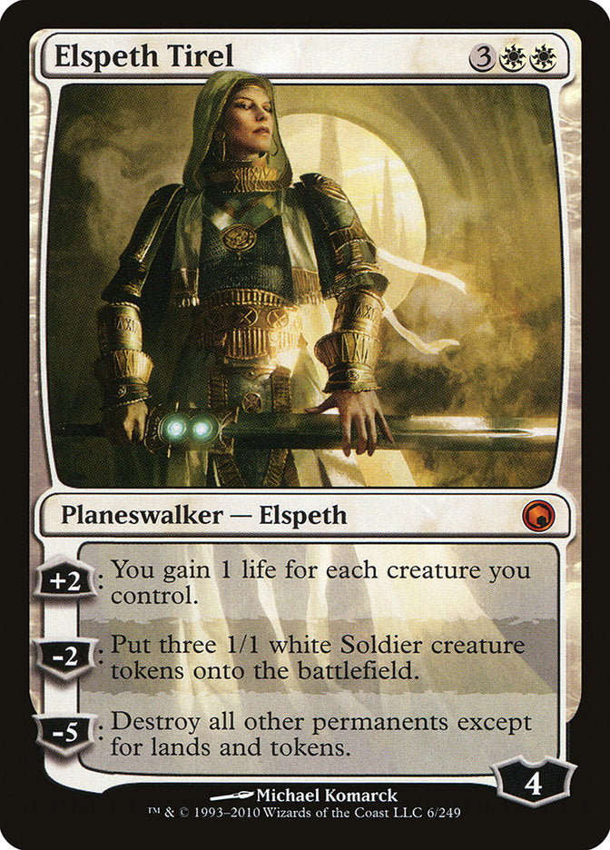 Elspeth Tirel [Scars of Mirrodin] | Shuffle n Cut Hobbies & Games