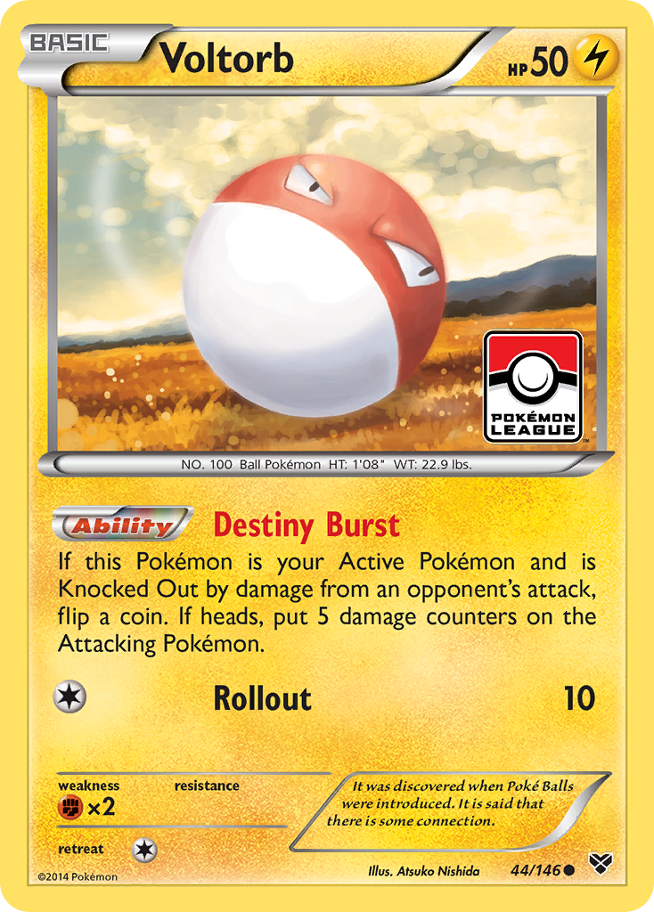 Voltorb (44/146) [XY: Base Set] | Shuffle n Cut Hobbies & Games