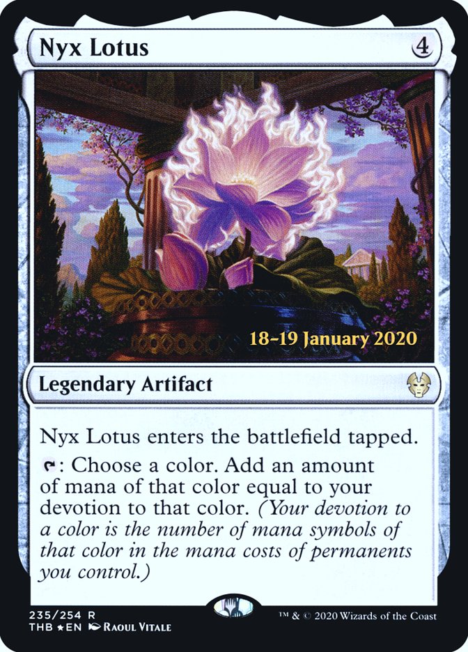 Nyx Lotus [Theros Beyond Death Prerelease Promos] | Shuffle n Cut Hobbies & Games