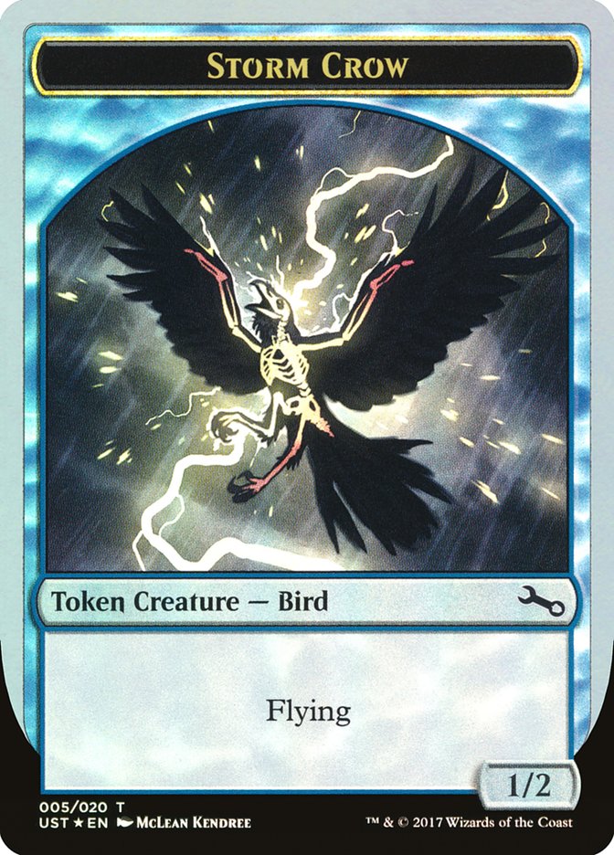 Storm Crow Token [Unstable Tokens] | Shuffle n Cut Hobbies & Games