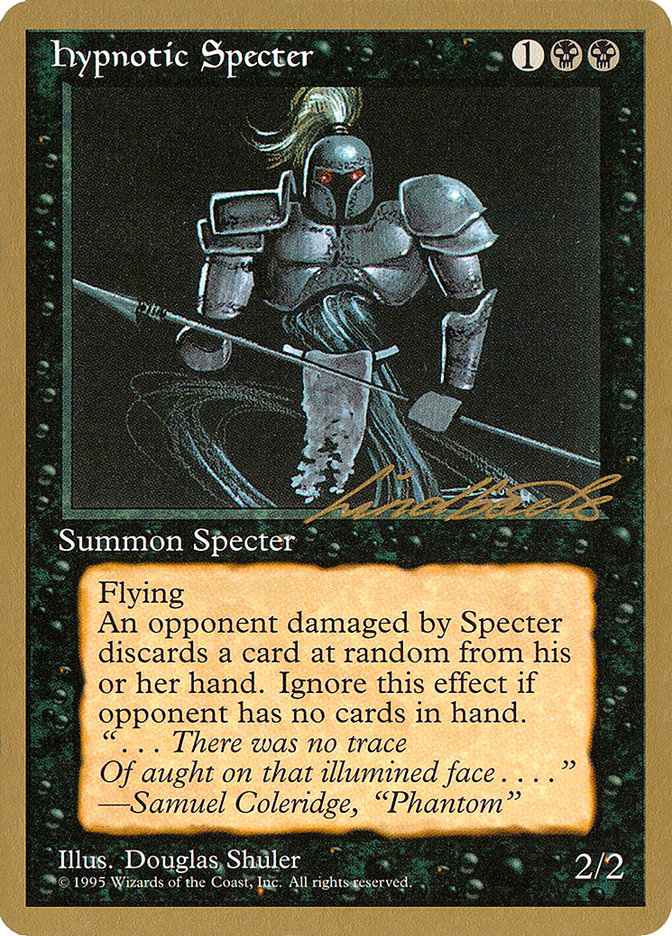 Hypnotic Specter (Leon Lindback) [Pro Tour Collector Set] | Shuffle n Cut Hobbies & Games