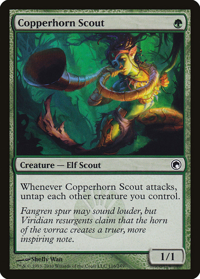 Copperhorn Scout [Scars of Mirrodin] | Shuffle n Cut Hobbies & Games