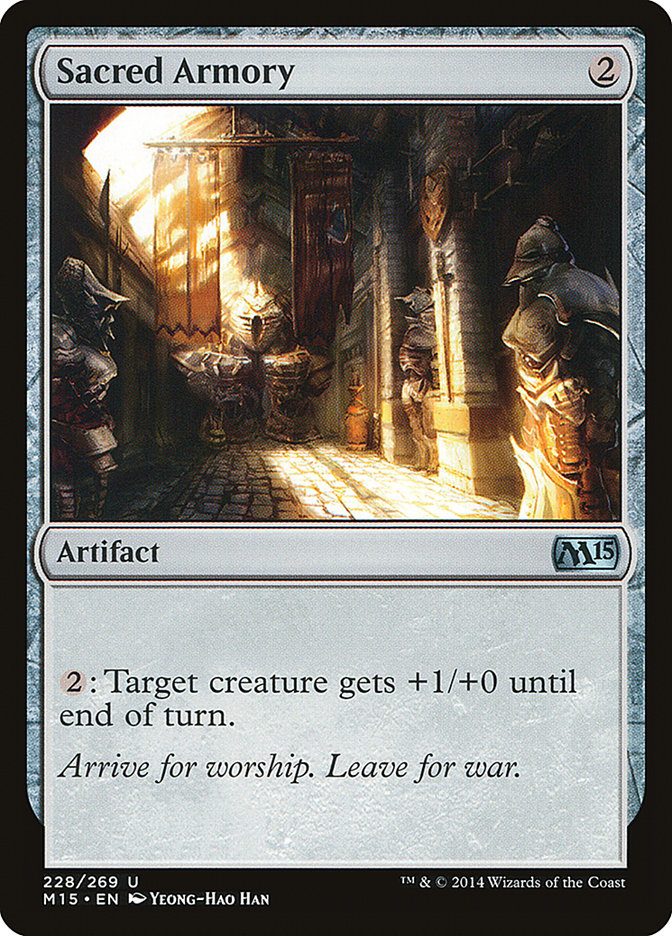 Sacred Armory [Magic 2015] | Shuffle n Cut Hobbies & Games