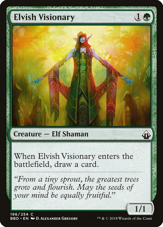 Elvish Visionary [Battlebond] | Shuffle n Cut Hobbies & Games