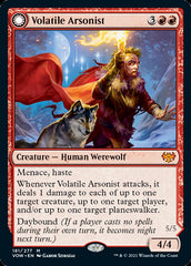 Volatile Arsonist // Dire-Strain Anarchist [Innistrad: Crimson Vow] | Shuffle n Cut Hobbies & Games