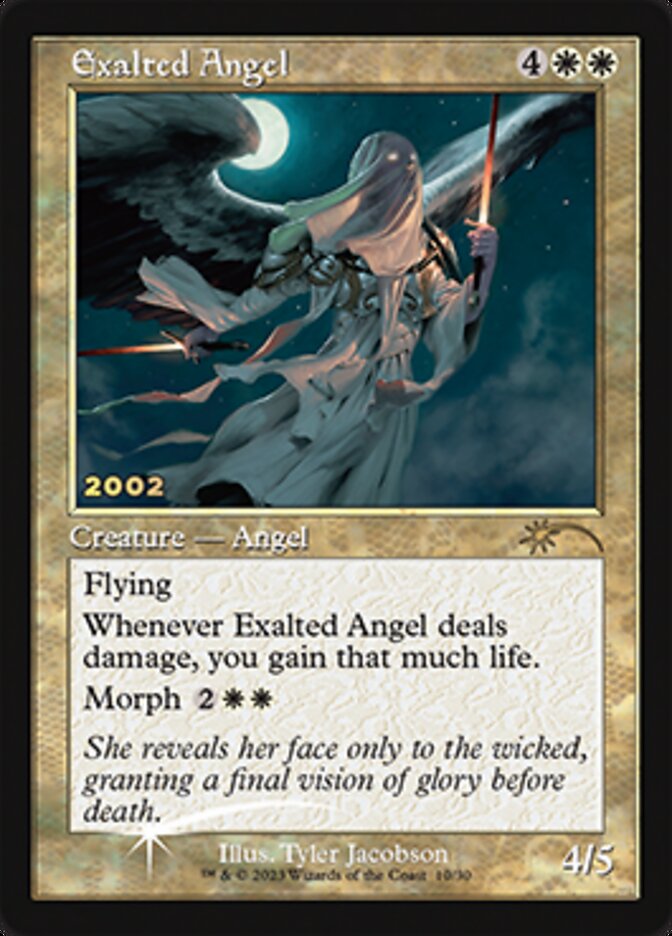 Exalted Angel [30th Anniversary Promos] | Shuffle n Cut Hobbies & Games