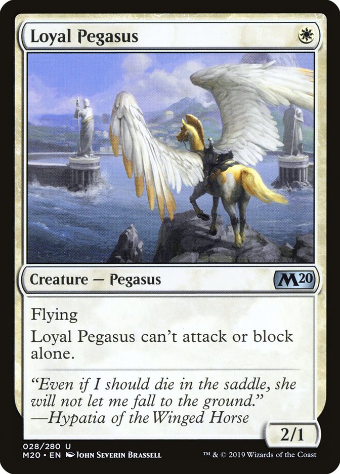 Loyal Pegasus [Core Set 2020] | Shuffle n Cut Hobbies & Games