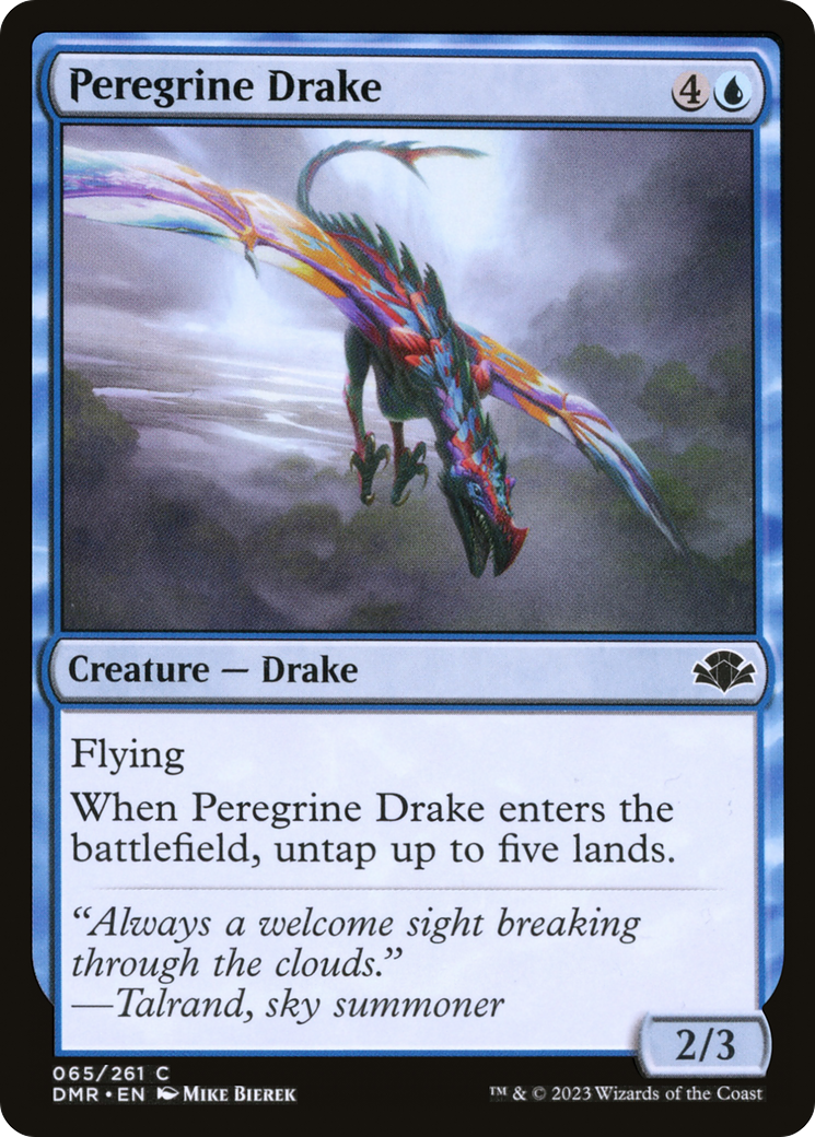 Peregrine Drake [Dominaria Remastered] | Shuffle n Cut Hobbies & Games