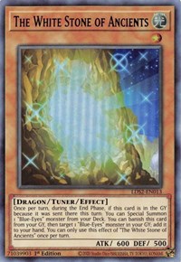 The White Stone of Ancients (Purple) [LDS2-EN013] Ultra Rare | Shuffle n Cut Hobbies & Games