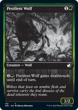 Pestilent Wolf [Innistrad: Double Feature] | Shuffle n Cut Hobbies & Games