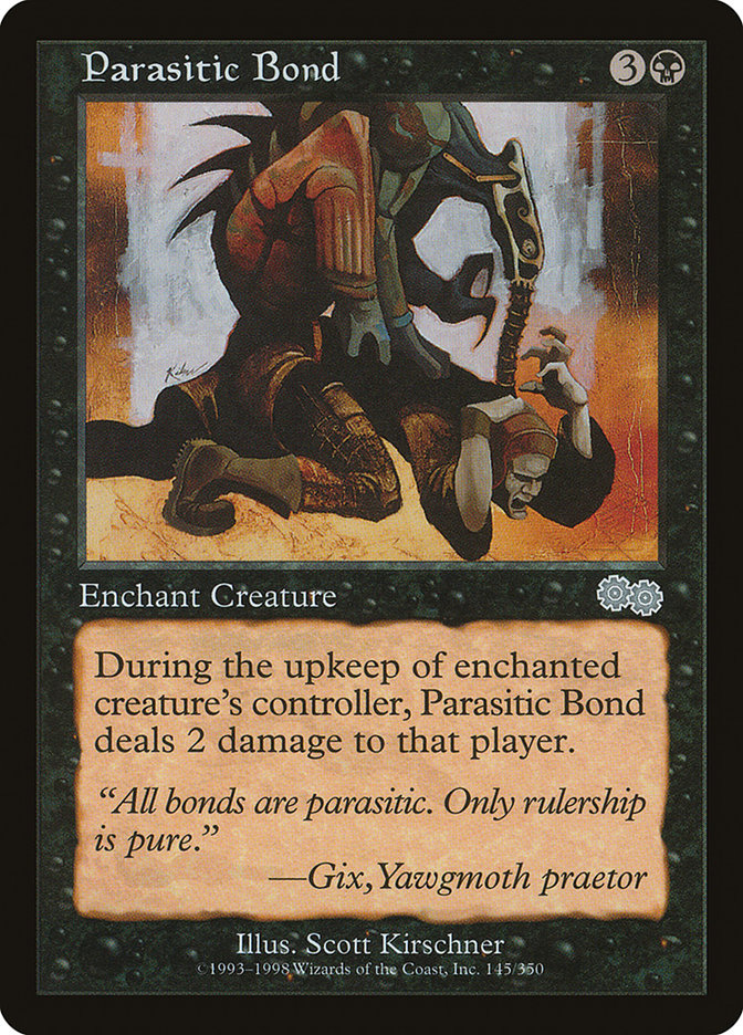 Parasitic Bond [Urza's Saga] | Shuffle n Cut Hobbies & Games