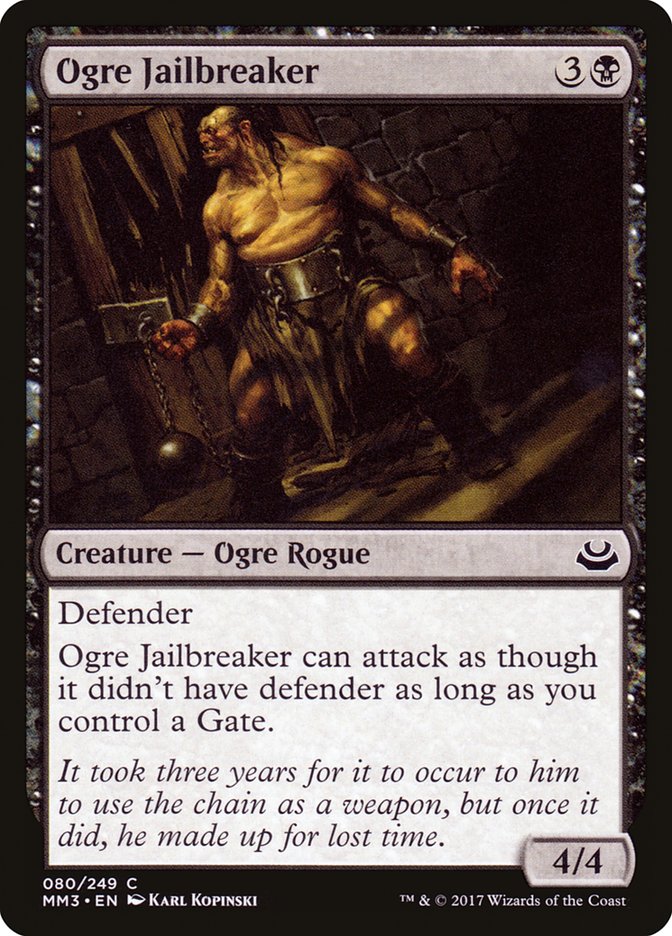 Ogre Jailbreaker [Modern Masters 2017] | Shuffle n Cut Hobbies & Games