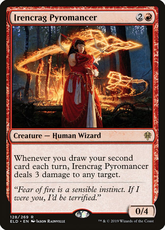 Irencrag Pyromancer [Throne of Eldraine] | Shuffle n Cut Hobbies & Games