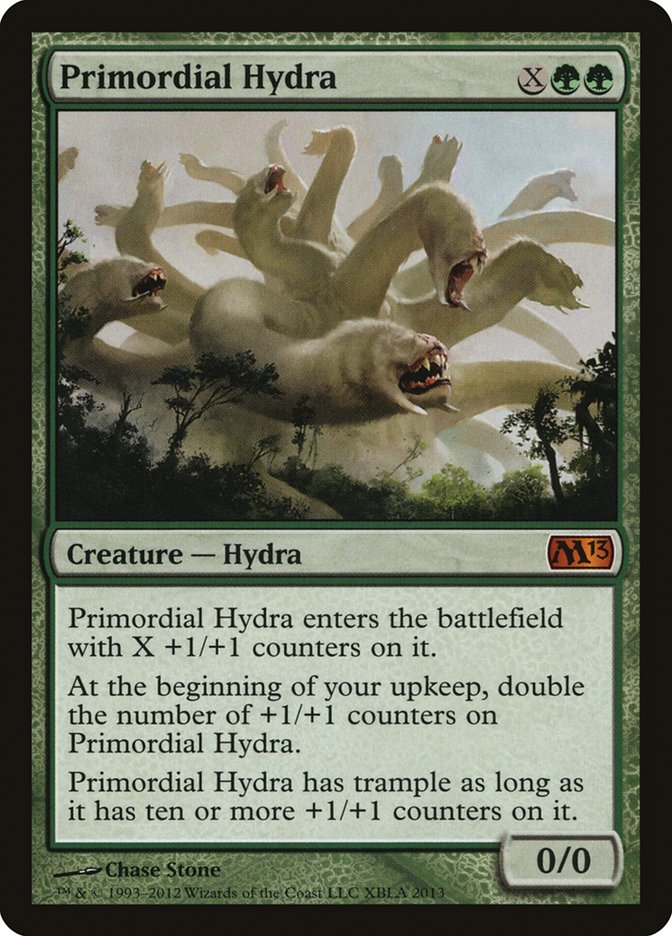 Primordial Hydra (Duels of the Planeswalkers Promos) [Duels of the Planeswalkers Promos 2013] | Shuffle n Cut Hobbies & Games