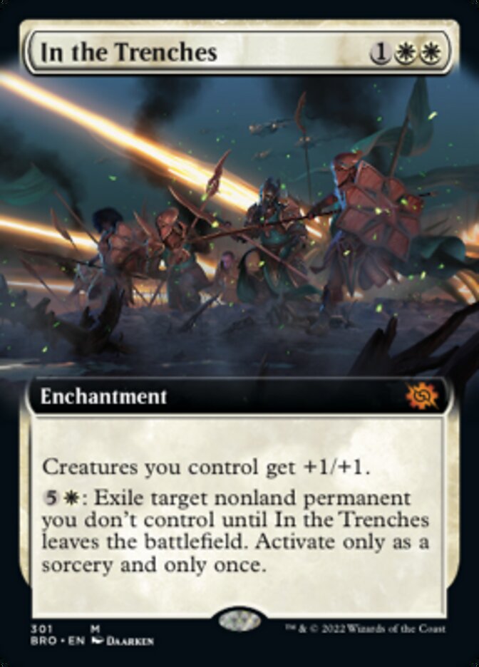 In the Trenches (Extended Art) [The Brothers' War] | Shuffle n Cut Hobbies & Games