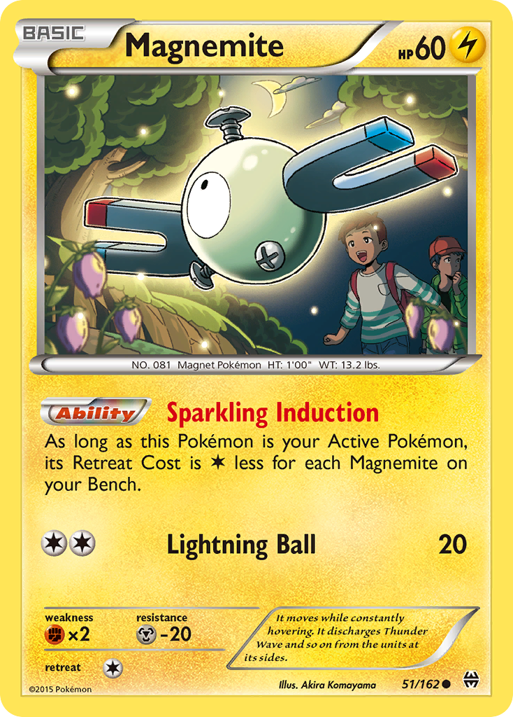 Magnemite (51/162) [XY: BREAKthrough] | Shuffle n Cut Hobbies & Games