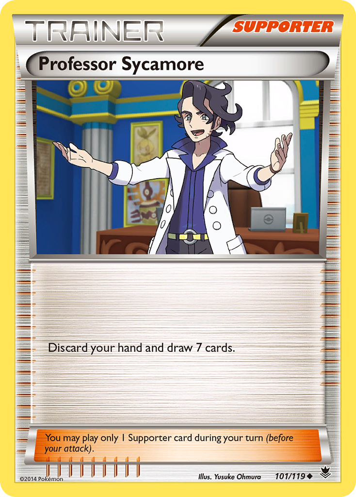 Professor Sycamore (101/119) [XY: Phantom Forces] | Shuffle n Cut Hobbies & Games