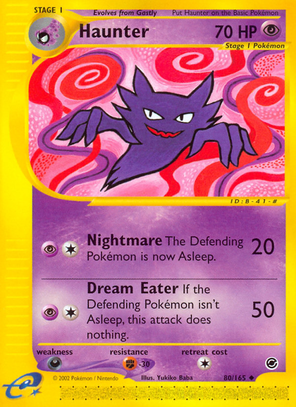 Haunter (80/165) [Expedition: Base Set] | Shuffle n Cut Hobbies & Games