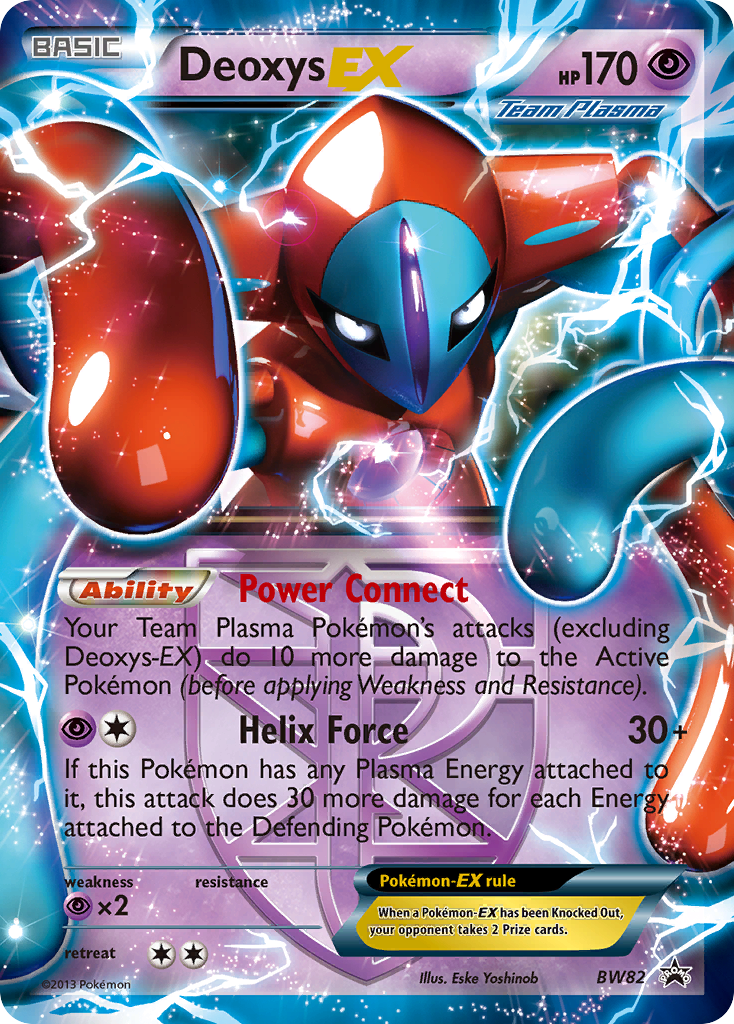 Deoxys EX (BW82) [Black & White: Black Star Promos] | Shuffle n Cut Hobbies & Games