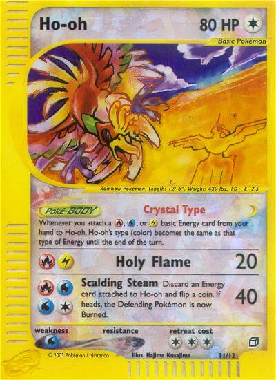 Ho-Oh (11/12) [Box Topper] | Shuffle n Cut Hobbies & Games