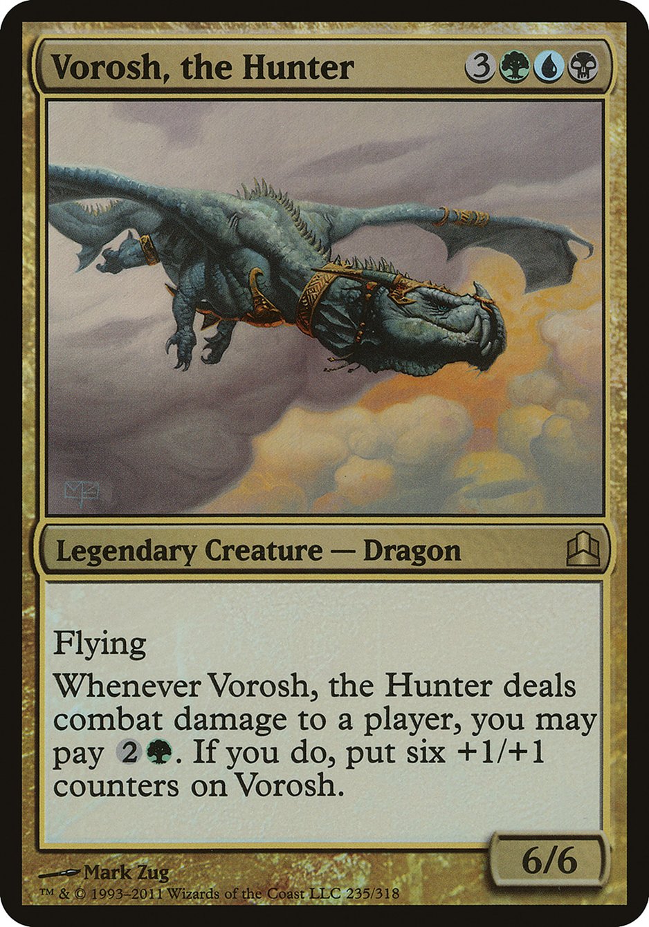 Vorosh, the Hunter (Oversized) [Commander 2011 Oversized] | Shuffle n Cut Hobbies & Games