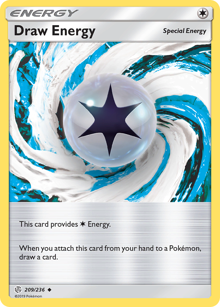 Draw Energy (209/236) [Sun & Moon: Cosmic Eclipse] | Shuffle n Cut Hobbies & Games