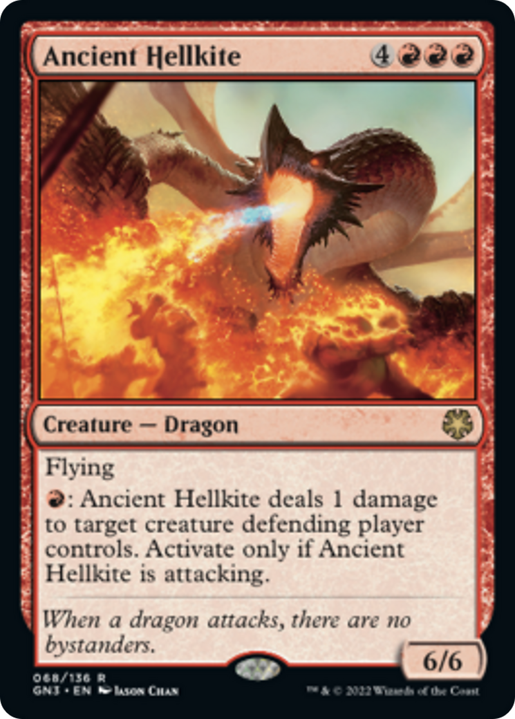 Ancient Hellkite [Game Night: Free-for-All] | Shuffle n Cut Hobbies & Games