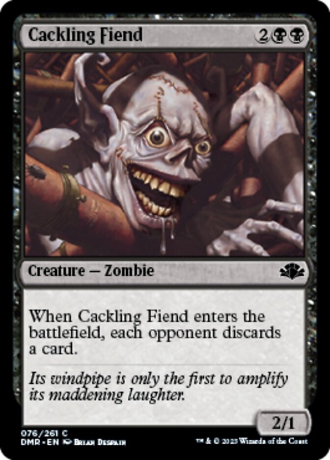 Cackling Fiend [Dominaria Remastered] | Shuffle n Cut Hobbies & Games