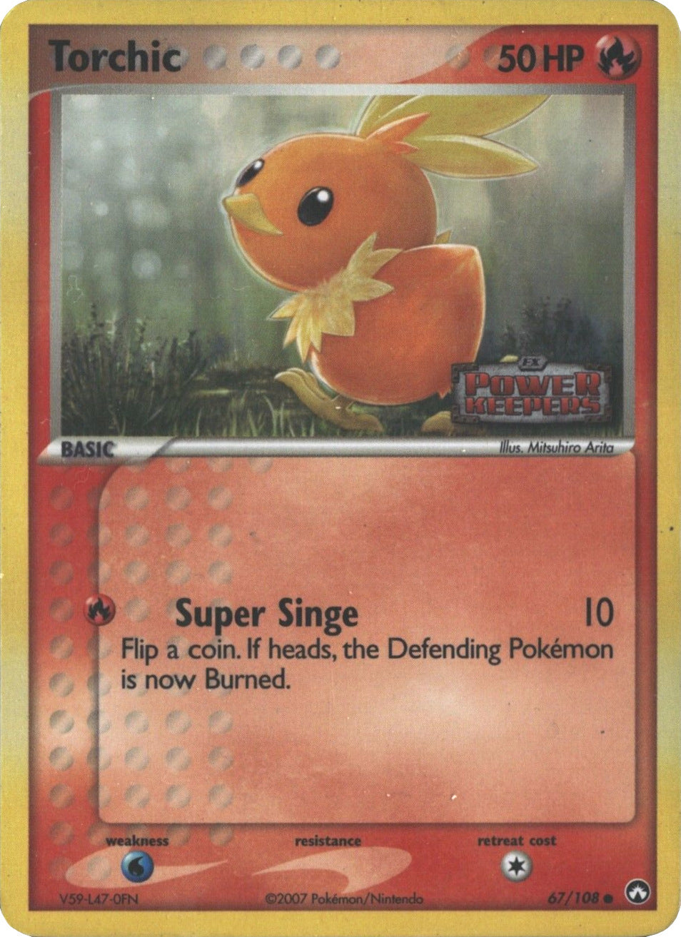 Torchic (67/108) (Stamped) [EX: Power Keepers] | Shuffle n Cut Hobbies & Games