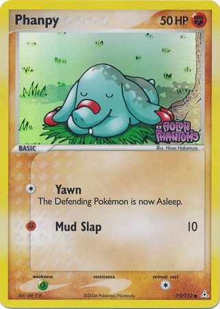 Phanpy (75/110) (Stamped) [EX: Holon Phantoms] | Shuffle n Cut Hobbies & Games