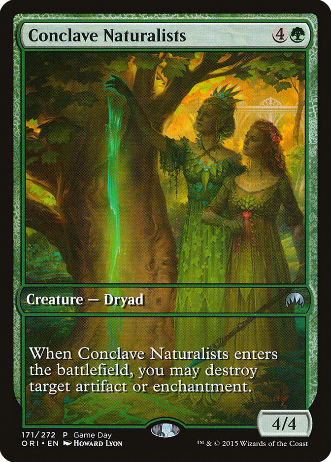 Conclave Naturalists (Game Day) [Magic Origins Promos] | Shuffle n Cut Hobbies & Games