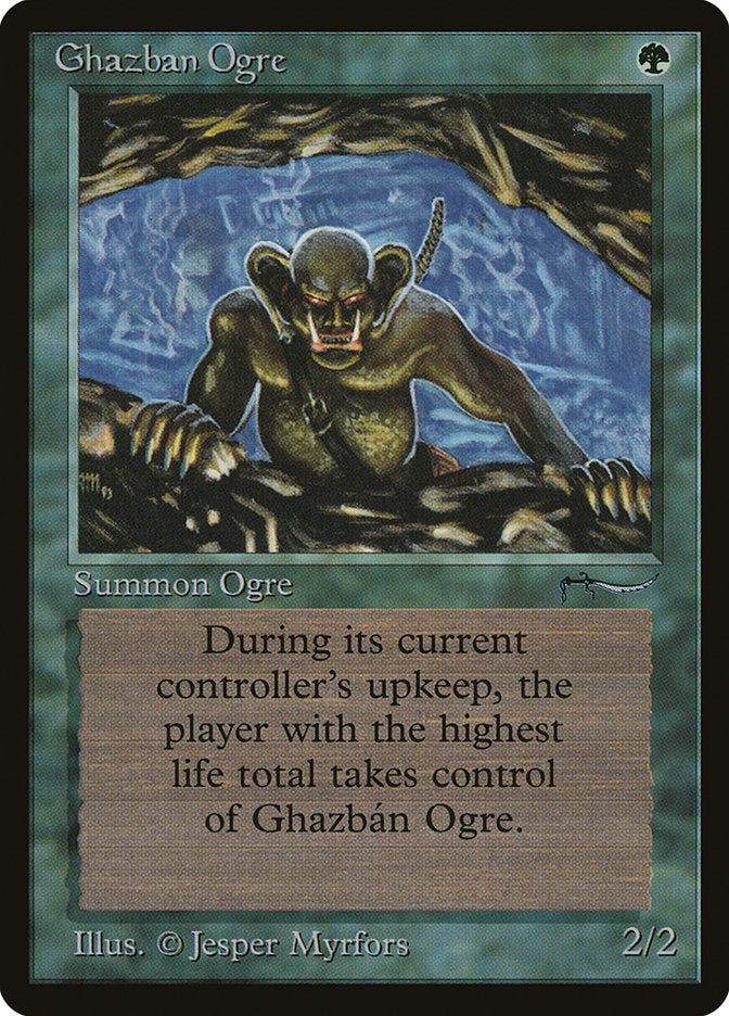 Ghazban Ogre [Arabian Nights] | Shuffle n Cut Hobbies & Games