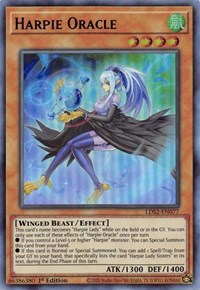 Harpie Oracle (Purple) [LDS2-EN077] Ultra Rare | Shuffle n Cut Hobbies & Games