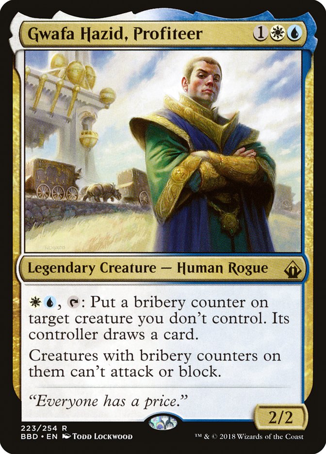 Gwafa Hazid, Profiteer [Battlebond] | Shuffle n Cut Hobbies & Games