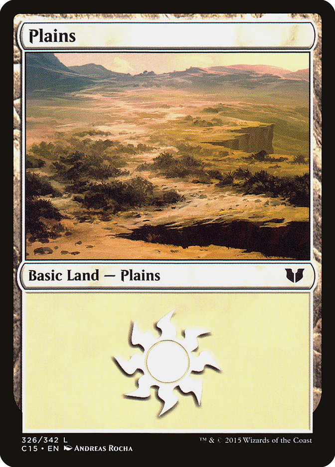 Plains (326) [Commander 2015] | Shuffle n Cut Hobbies & Games