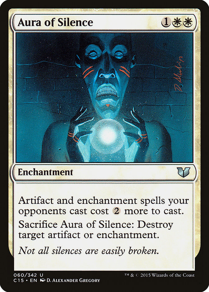 Aura of Silence [Commander 2015] | Shuffle n Cut Hobbies & Games