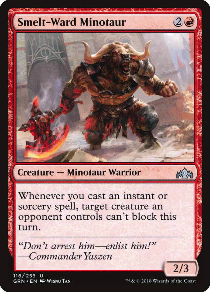 Smelt-Ward Minotaur [Guilds of Ravnica] | Shuffle n Cut Hobbies & Games