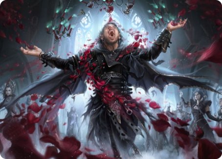 Bloodsoaked Reveler Art Card [Innistrad: Crimson Vow Art Series] | Shuffle n Cut Hobbies & Games