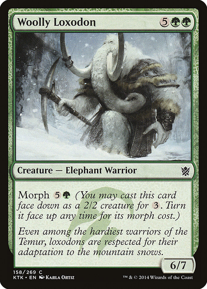 Woolly Loxodon [Khans of Tarkir] | Shuffle n Cut Hobbies & Games