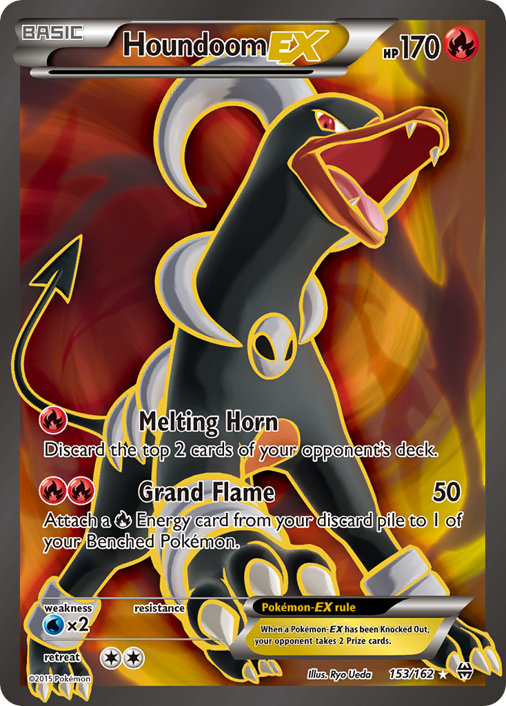 Houndoom EX (153/162) [XY: BREAKthrough] | Shuffle n Cut Hobbies & Games