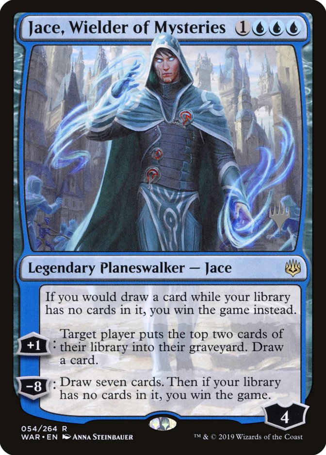 Jace, Wielder of Mysteries (Promo Pack) [War of the Spark Promos] | Shuffle n Cut Hobbies & Games