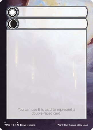 Helper Card (4/9) [Innistrad: Crimson Vow Tokens] | Shuffle n Cut Hobbies & Games