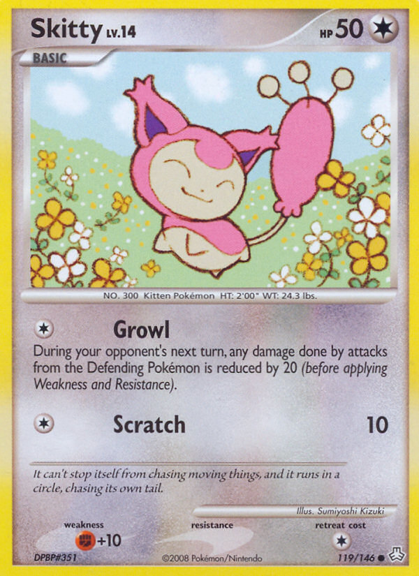 Skitty (119/146) [Diamond & Pearl: Legends Awakened] | Shuffle n Cut Hobbies & Games