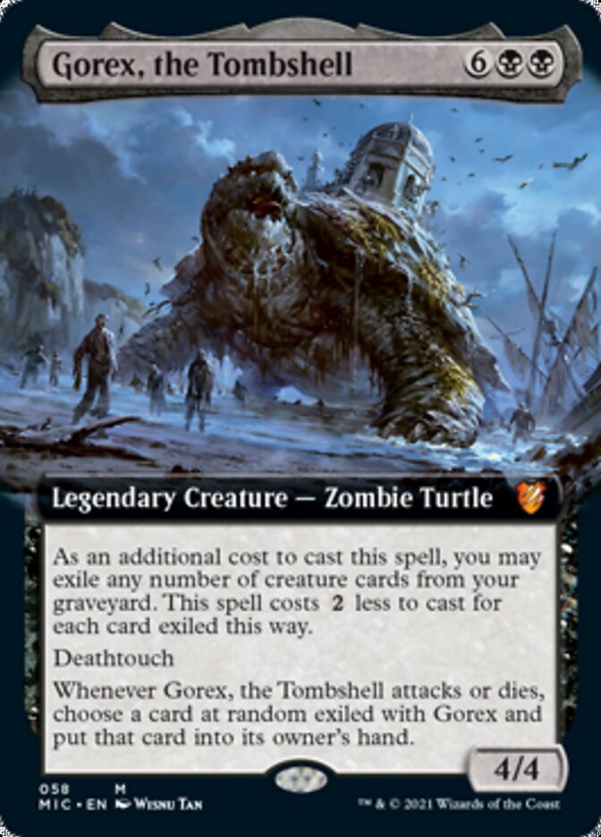 Gorex, the Tombshell (Extended Art) [Innistrad: Midnight Hunt Commander] | Shuffle n Cut Hobbies & Games