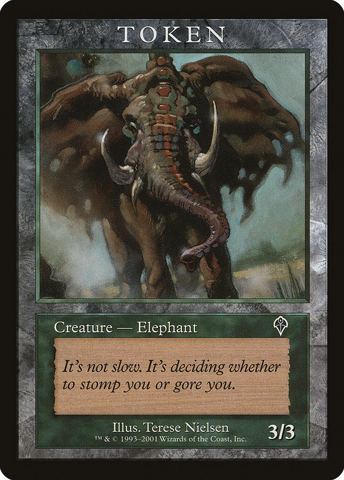 Elephant Token [Magic Player Rewards 2001] | Shuffle n Cut Hobbies & Games