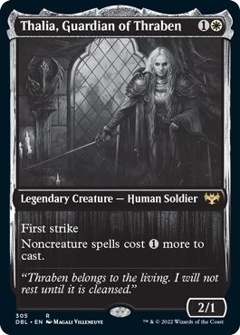 Thalia, Guardian of Thraben [Innistrad: Double Feature] | Shuffle n Cut Hobbies & Games