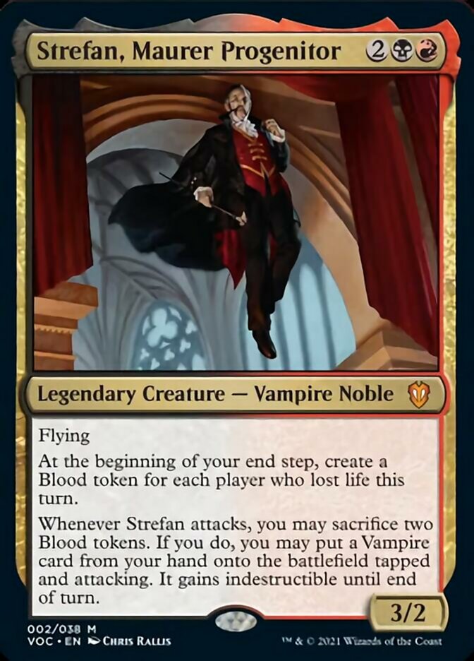 Strefan, Maurer Progenitor [Innistrad: Crimson Vow Commander] | Shuffle n Cut Hobbies & Games